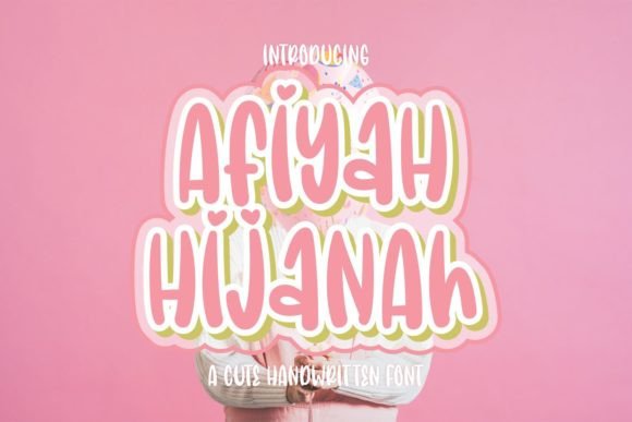 Afiyah Hijanah Script Font for Small Business Branding