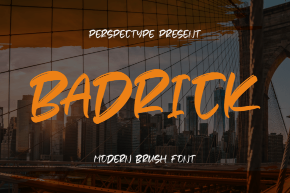 Badrick: A Modern Brush Handwritten Font for Digital Branding