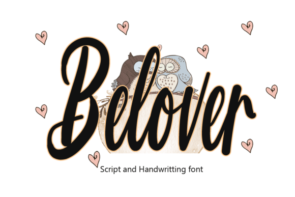 Belover: A Modern Script Handwritten Font for Elegant Digital Branding