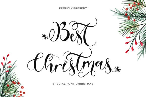 Best Christmas Font for Festive Digital Design