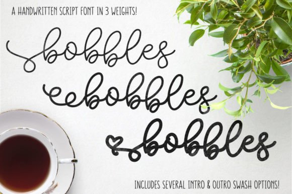 Bobbles: A Script Handwritten Font That Makes Campaigns Feel Human