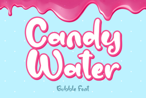 Candy Water: Bubbly Handwritten Font for Playful Branding
