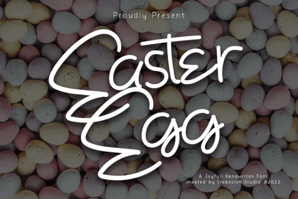 Easteregg Script Handwritten Font for Joyful Digital Branding