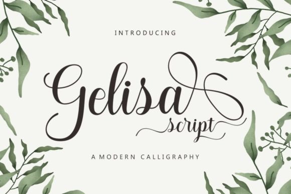 Gelisa: A Romantic Script Font for Love-Focused Campaigns