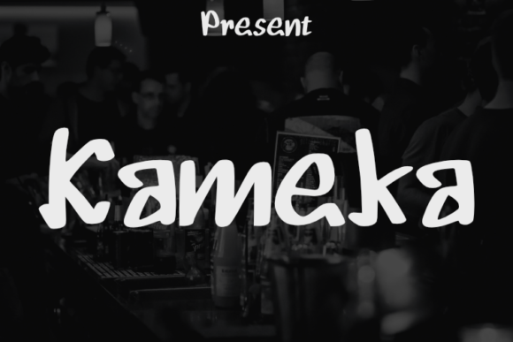 Kameka: A Modern Script Typeface for Elegant Brand Campaigns