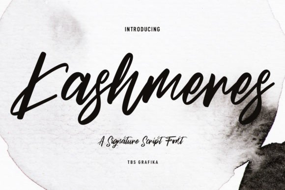 Kashmeres Script Font for Elegant Branding