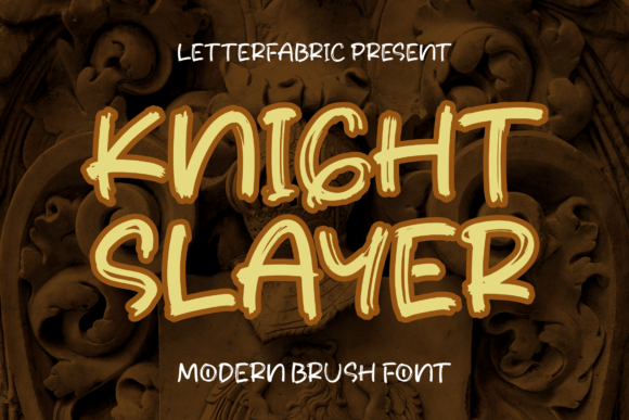 Knight Slayer: A Modern Handwritten Font for Brand Campaigns