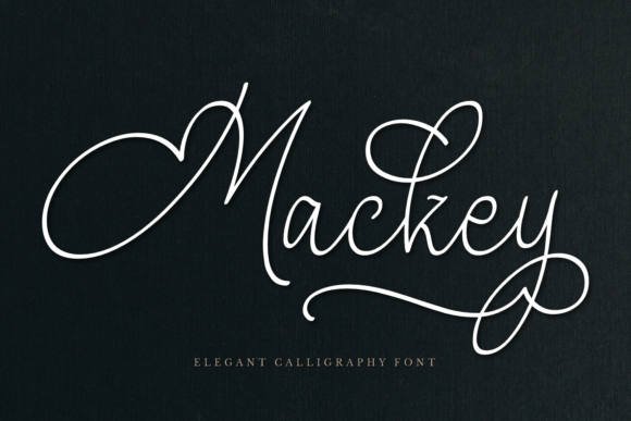 Mackey Font for Elegant Branding and Romantic Design