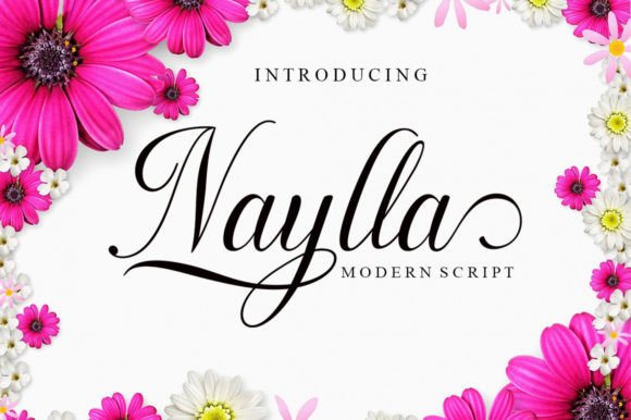 Naylla Script Font for Handmade Creatives