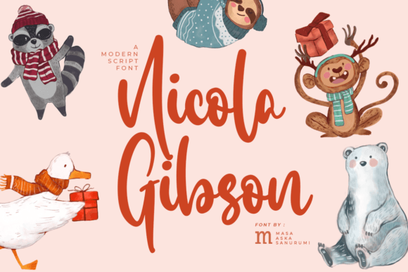Nicola Gibson Script Font for Clear, Stylish Campaigns