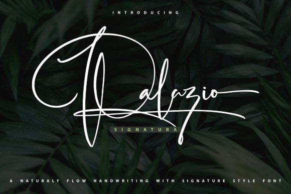 Palazio: A Romantic Script Font for Elegant Editorial Design