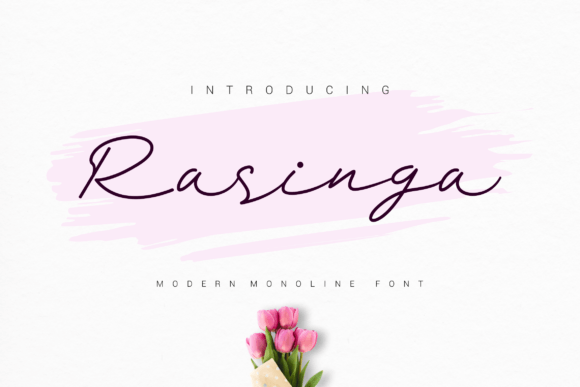 Rasinga: A Bold Script Handwritten Font for Digital Branding