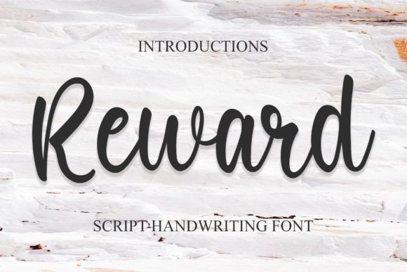 Reward Script Font for Joyful, Romantic Branding