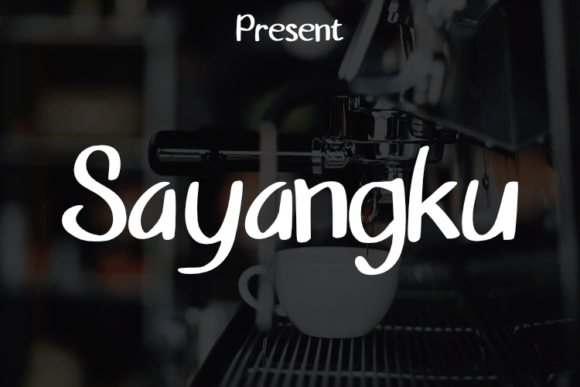 Sayangku: A Modern Script Typeface for Elegant Branding