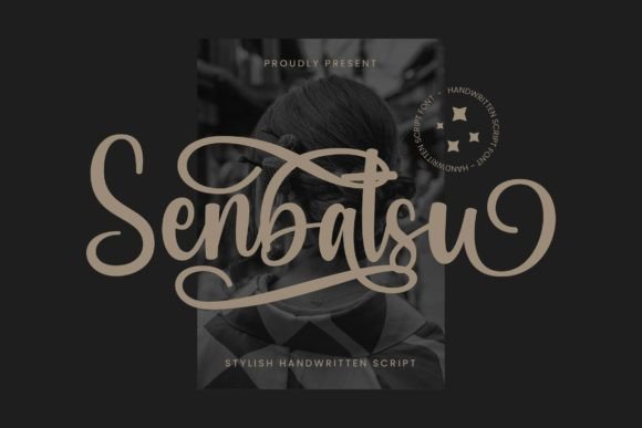 Senbatsu: A Romantic Script Font for Elegant Campaign Design
