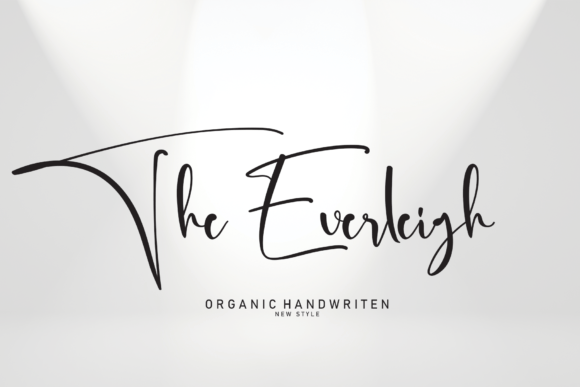 The Everleigh Script Font for Handmade Creators