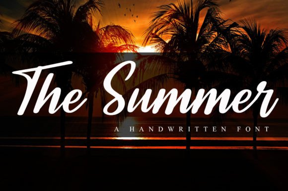 The Summer Script Font for Handmade Creators